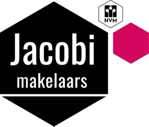 Jacobi Makelaars logo Pantone